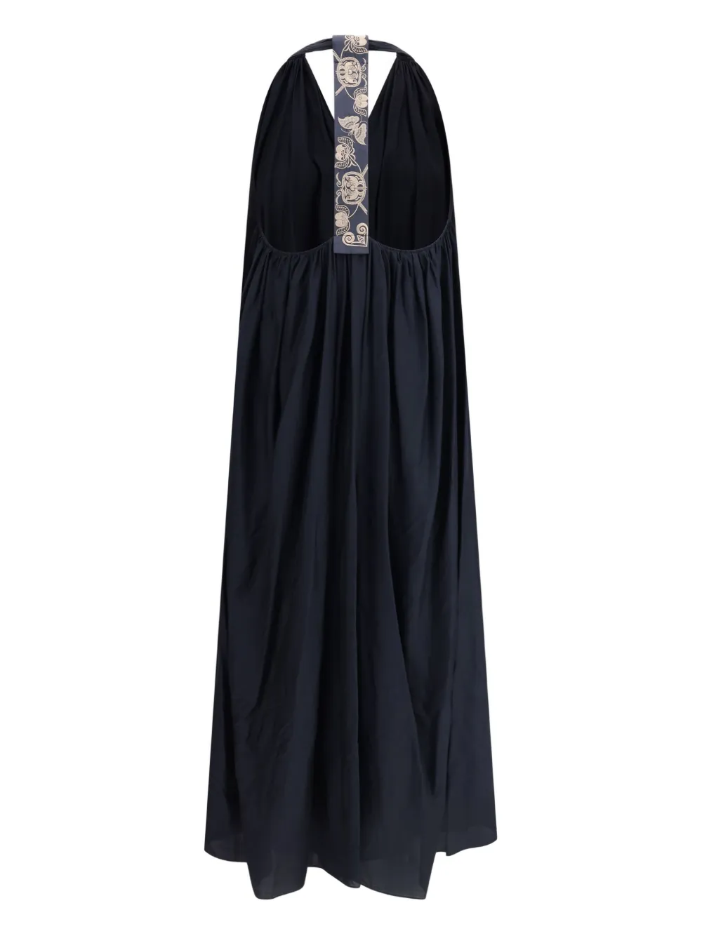 HUI MILANO Aglio midi-jurk - Blauw