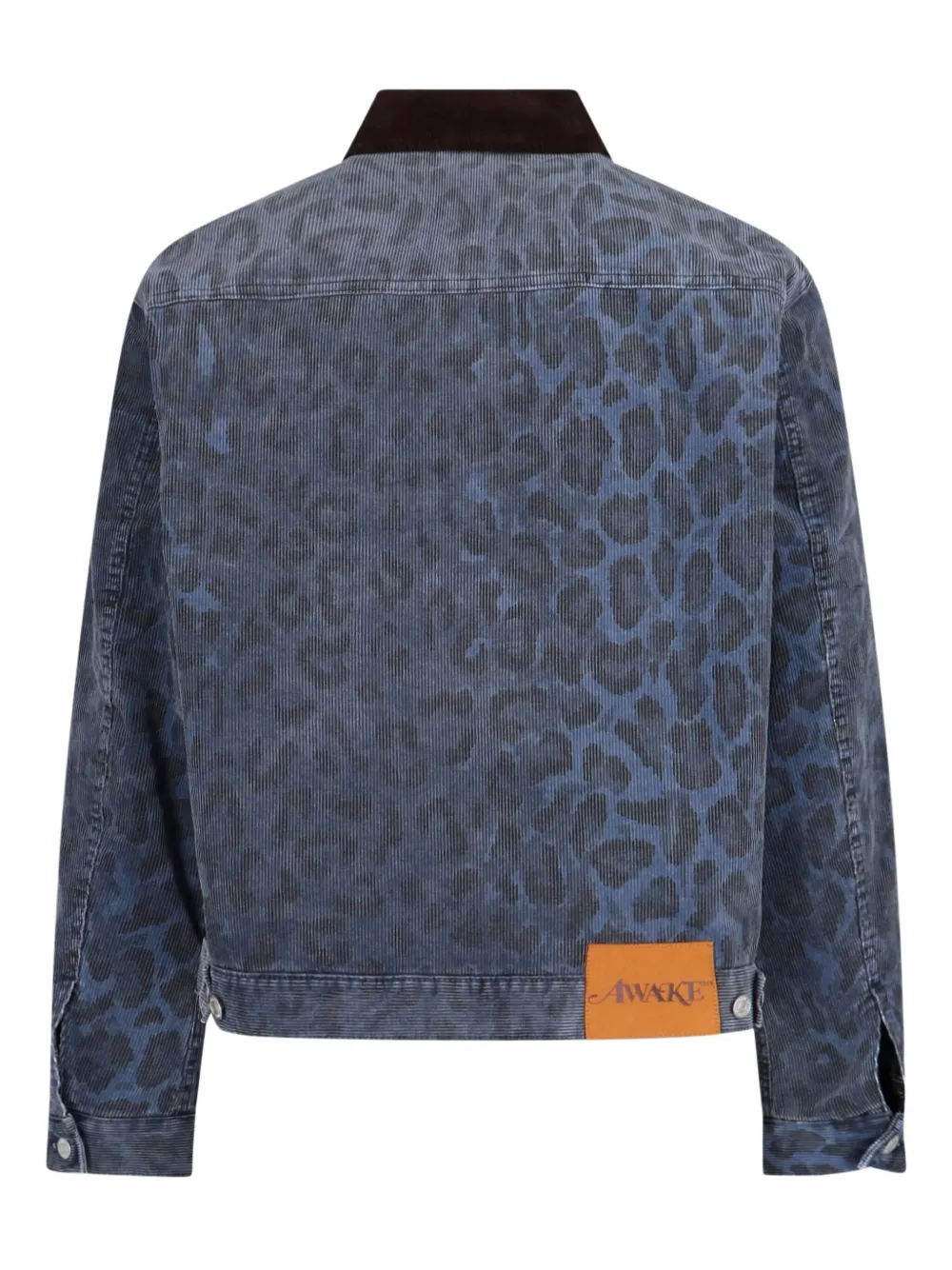 Awake NY NY leopard-print denim jacket | Denim Jackets | Image 2