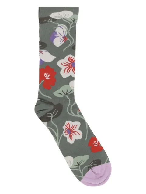 La Maison calcetines tejido en intarsia