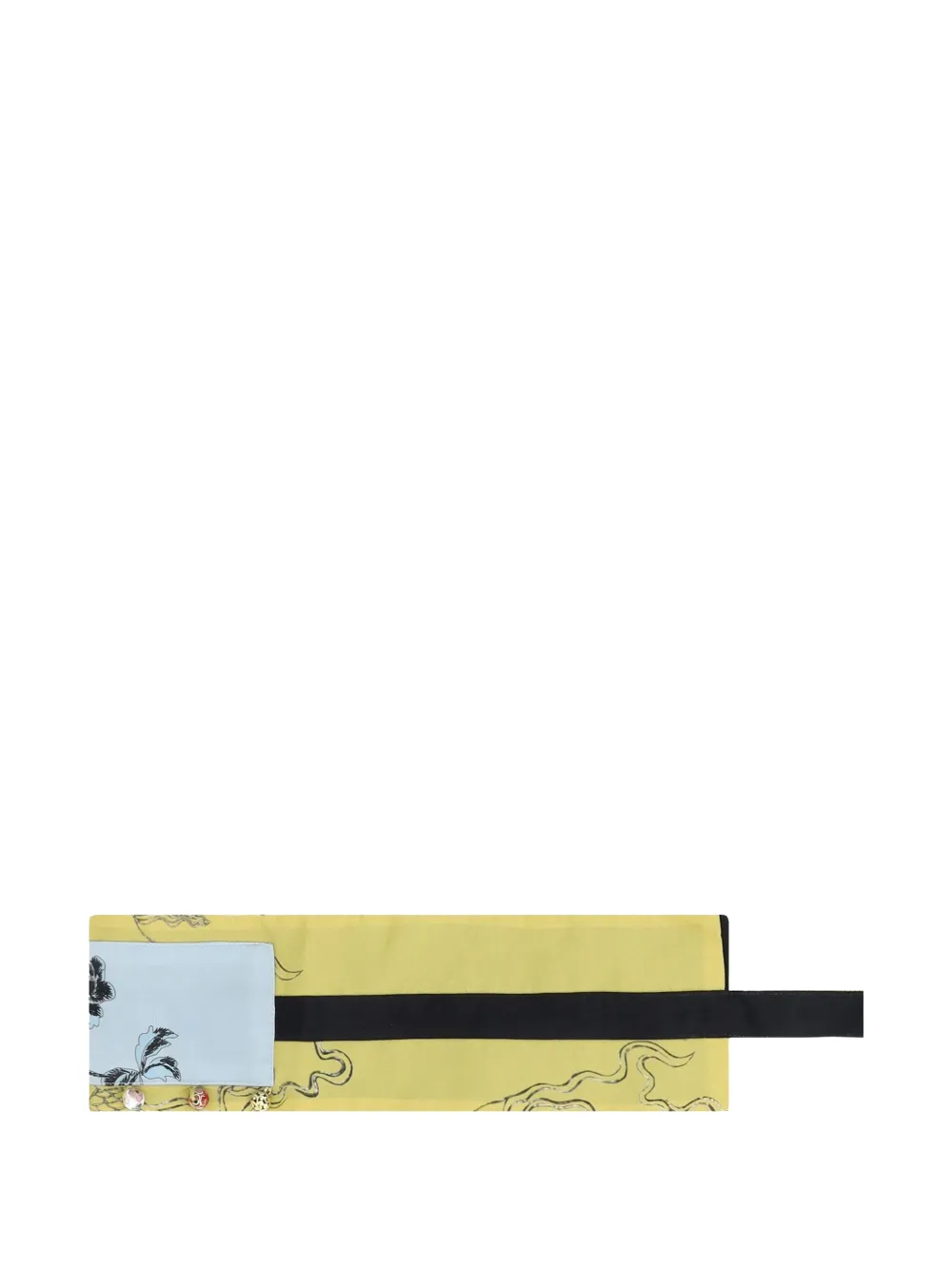 Sambuco silk belt