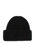 Soft Goat cashmere beanie - Black