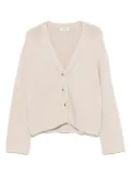 Soft Goat cashmere cardigan - Neutrals
