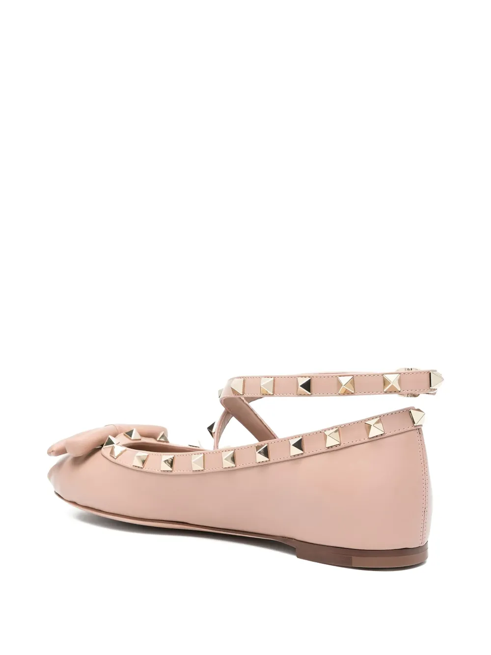 Valentino Garavani Rockstud ballet flats Pink