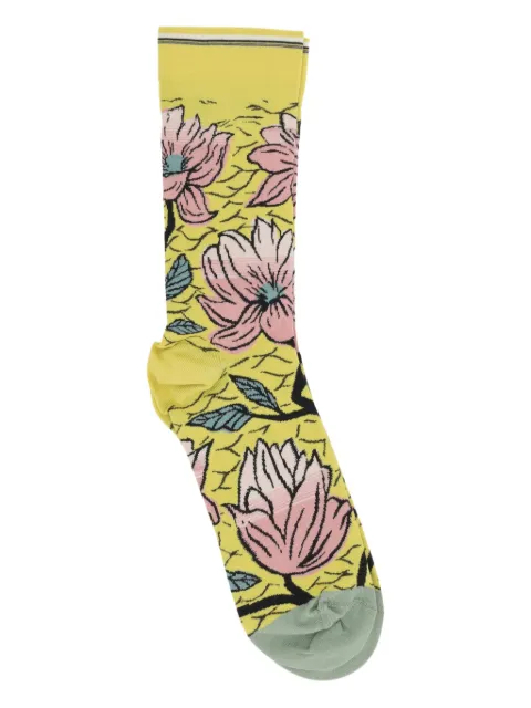 La Maison calcetines tejido en intarsia
