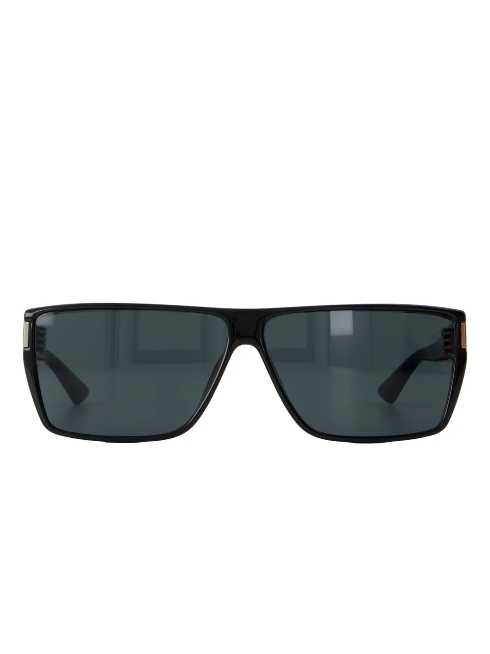 Saint Laurent Eyewear rectangle-frame sunglasses | Black | Image 1