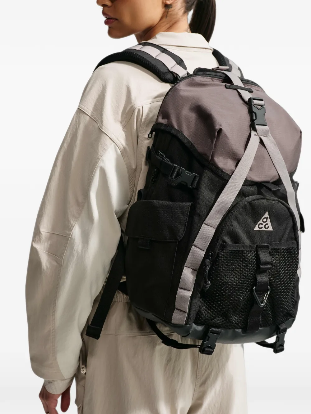 Nike Rugzak met mesh zak Zwart