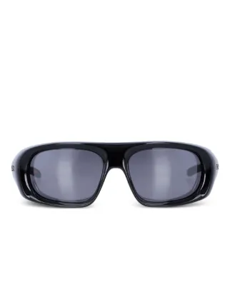 極美品　OAKLEY　OIL DRUM　サングラス　ブラックレンズ　ブラウン oo9284a-01-55.jpg