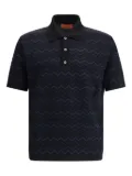 Missoni Zigzag polo shirt - Black