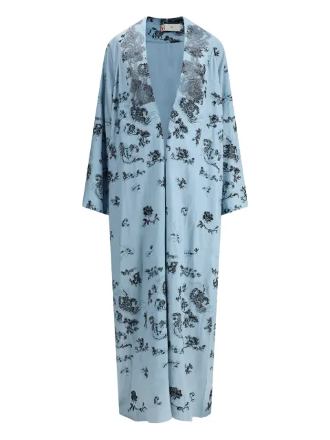 HUI MILANO Fagiolo silk coat