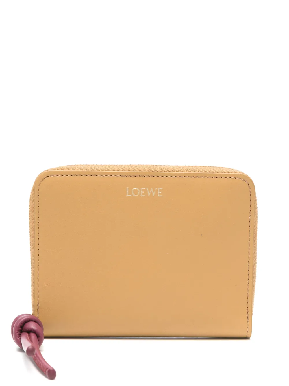 LOEWE Portemonnee met geknoopt detail - Beige