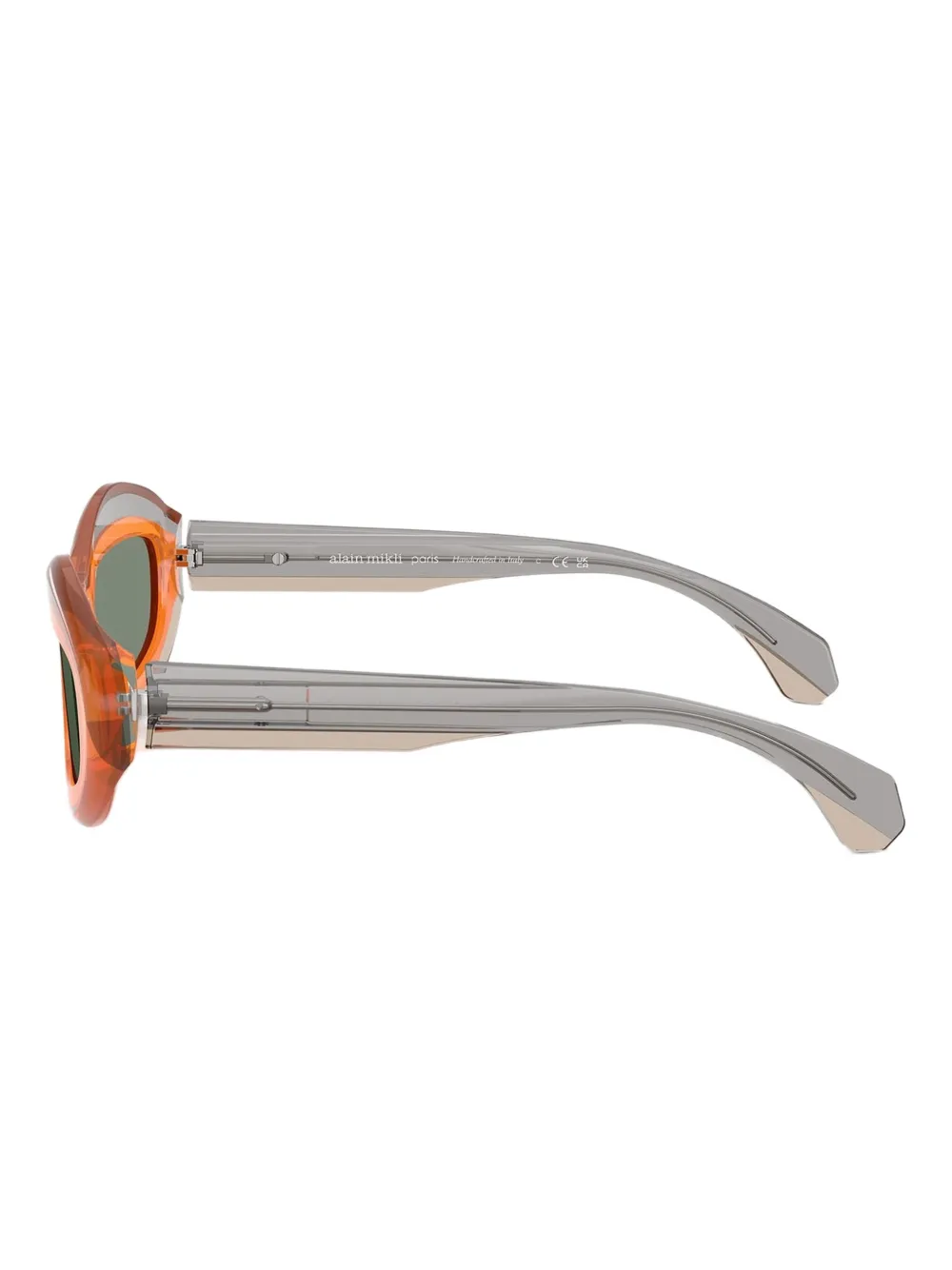  Alain Mikli Oval-frame Sunglasses - Grey 