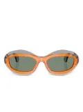 Alain Mikli oval-frame sunglasses - Grey