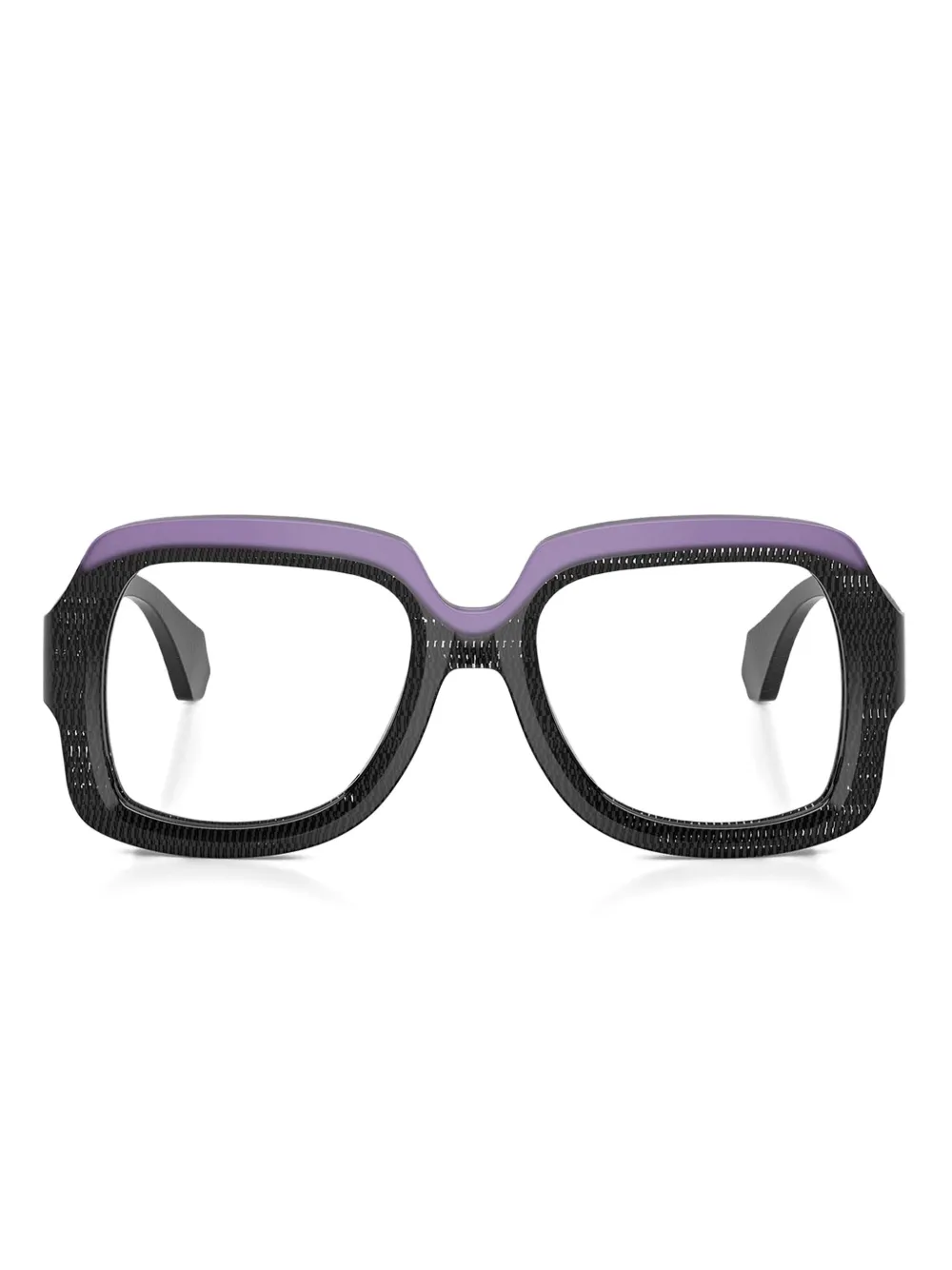 Alain Mikli purple-detail square glasses - パープル Alain Mikli purple-detail square glasses - パープル