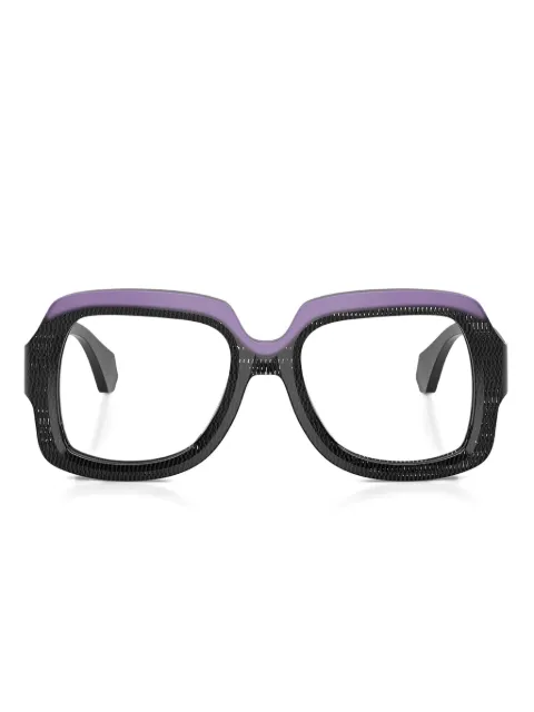 Alain Mikli purple-detail square glasses