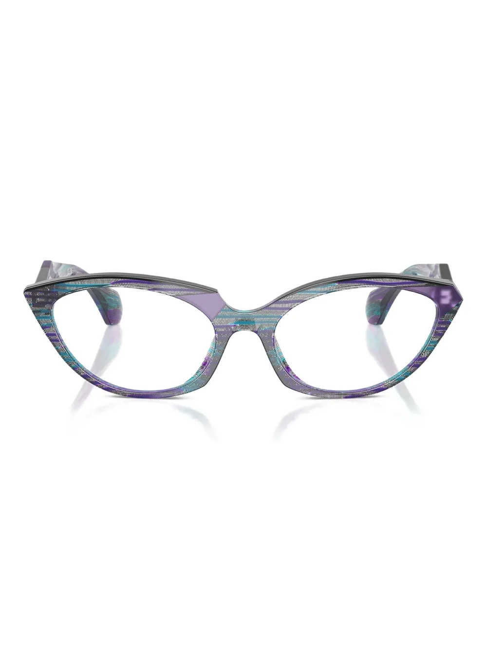 Alain Mikli A03529 Cyberpunk / Opal Purple / Black - Viola