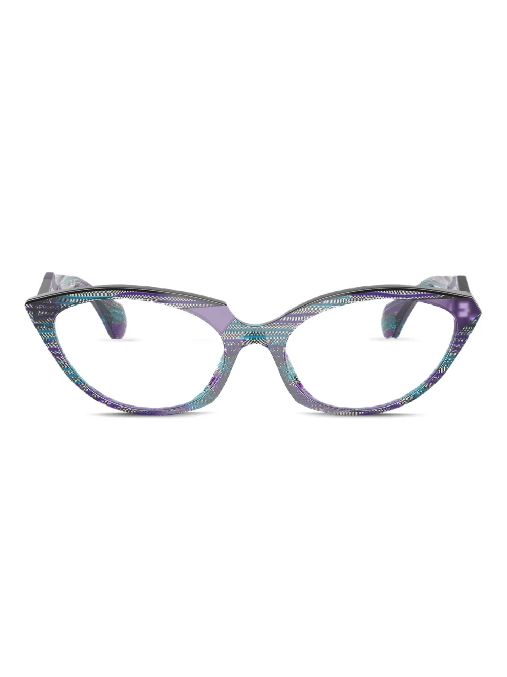 Alain Mikli cat-eye frame glasses | Purple | Image 1