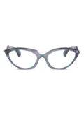 Alain Mikli cat-eye frame glasses - Purple