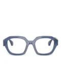 Alain Mikli geometric-frame glasses - Blue