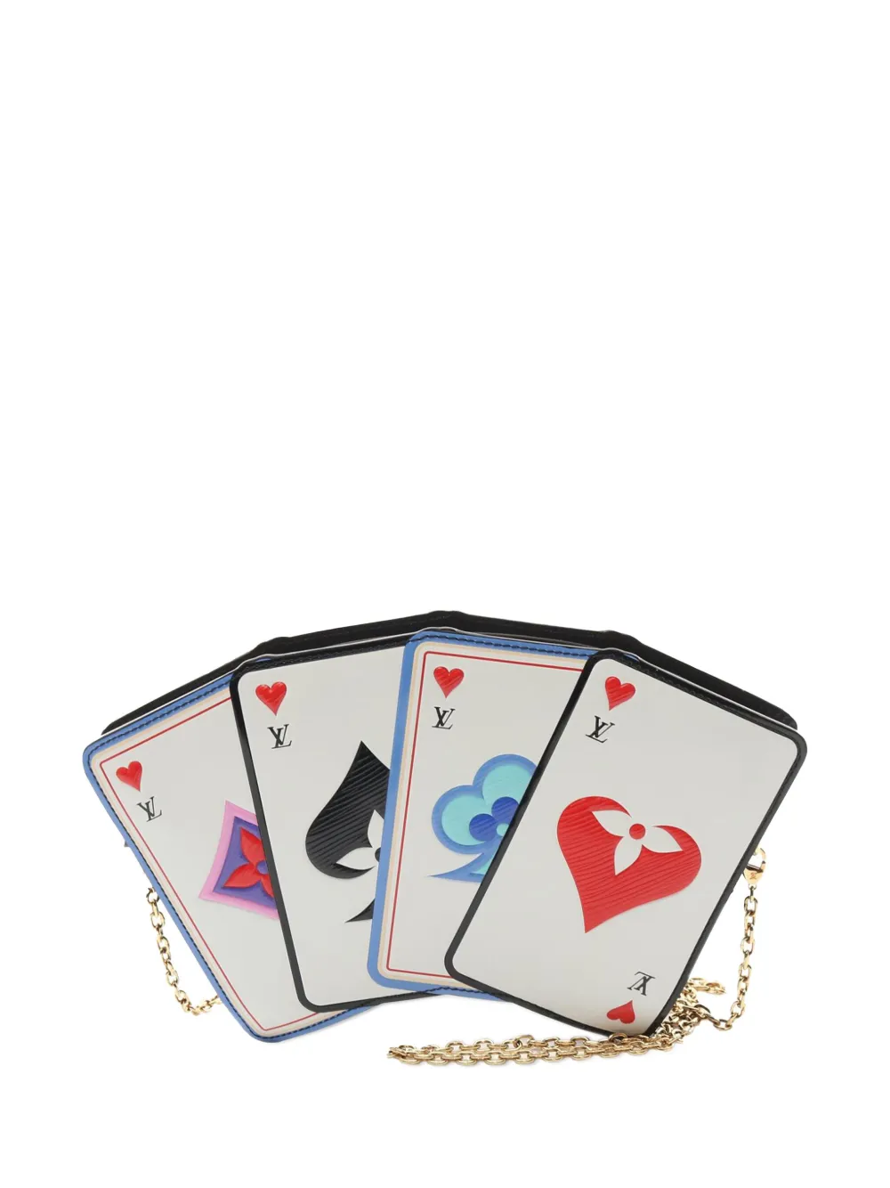 Louis Vuitton Pre-Owned 2020 モノグラム&レザー ゲームオン ハート ポシェット カルト ショルダーバッグ - Louis Vuitton Pre-Owned 2020 モノグラム&レザー ゲームオン ハート ポシェット カルト ショルダーバッグ -