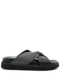 Cult Lizzo flat sandals - Black