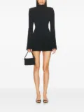 AEXAE turtleneck dress - Black