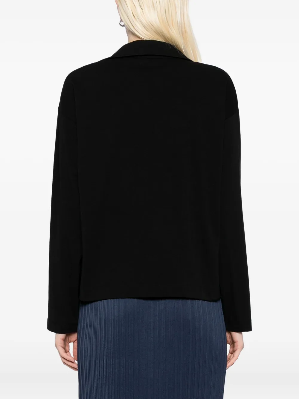 Vince cotton blouse Zwart