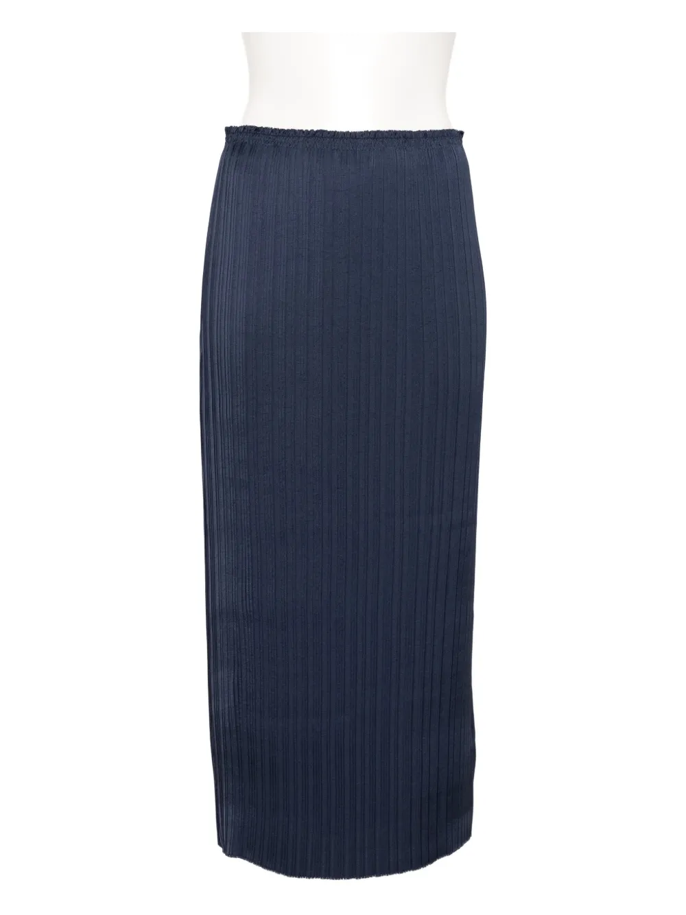 Vince pleated skirt Blauw