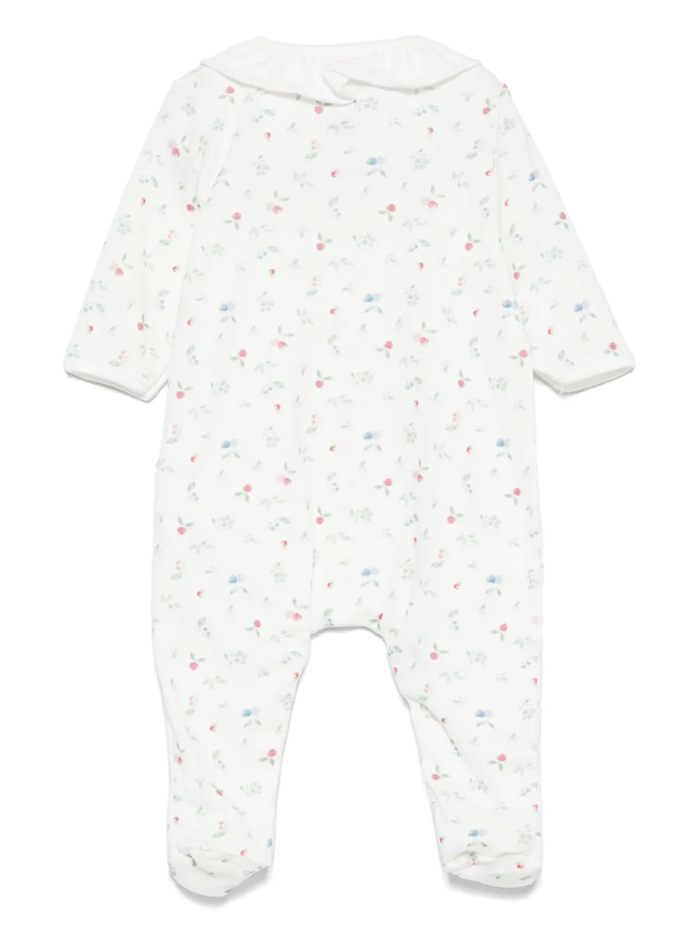 Petit Bateau cotton romper - Wit