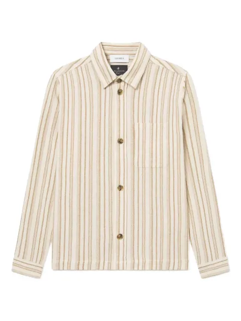 Les Deux sobrecamisa manga larga con rayas estampadas
