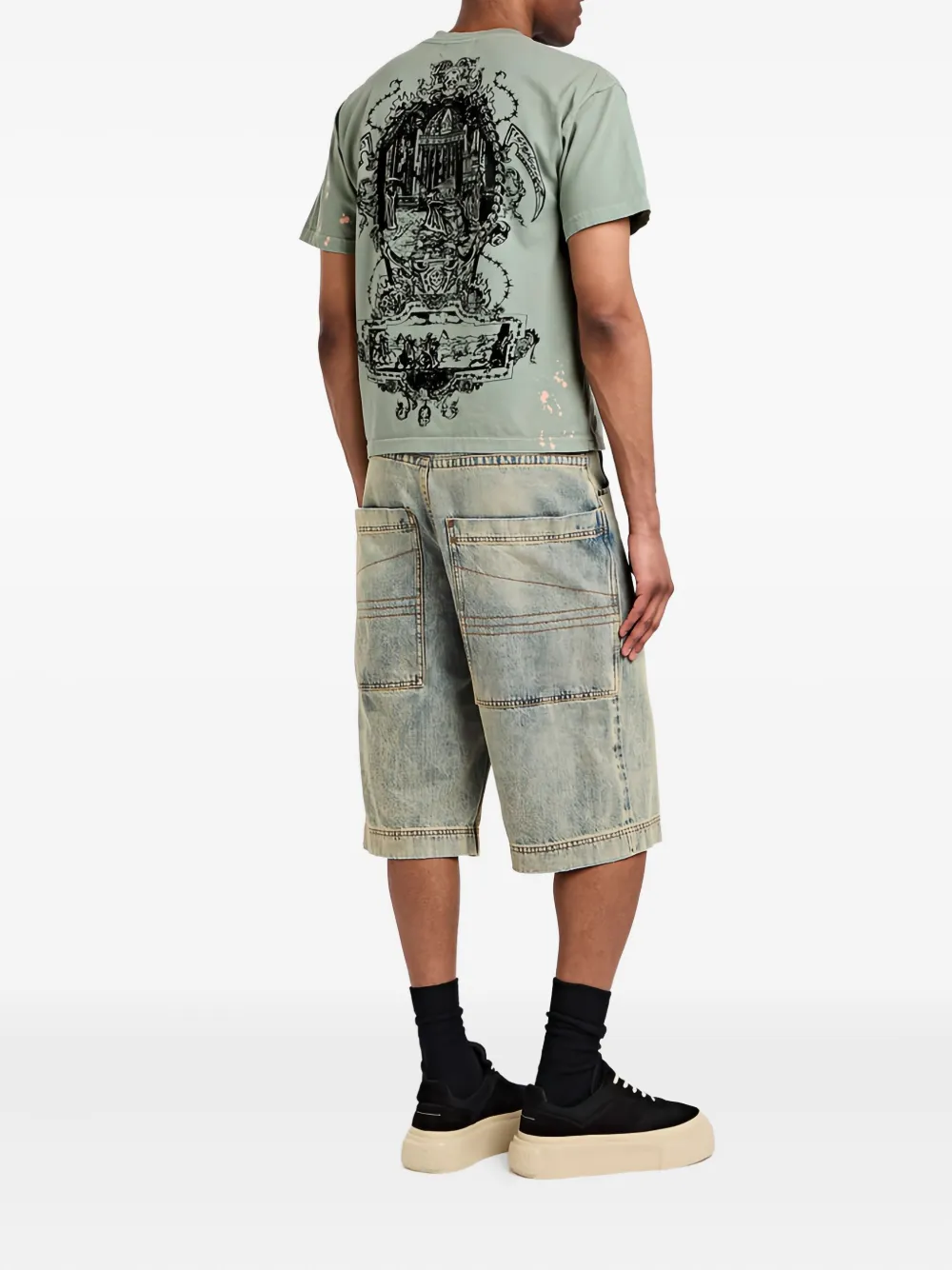 Warren Lotas crown-print T-shirt | T-Shirts | Image 2