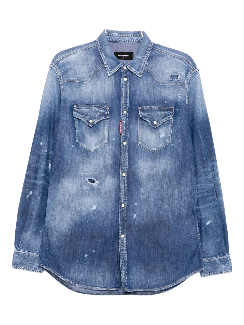DSQUARED2 Dan Western shirt | azul | Image 1