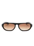 FLATLIST Penn oval-frame sunglasses - Black