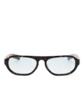FLATLIST Penn tortoiseshell oval-frame sunglasses - Brown