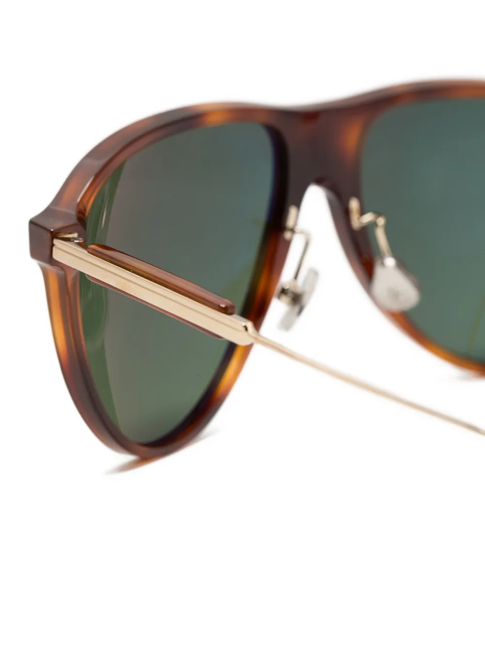 Brunello Cucinelli Sartorial Sunset zonnebril Bruin