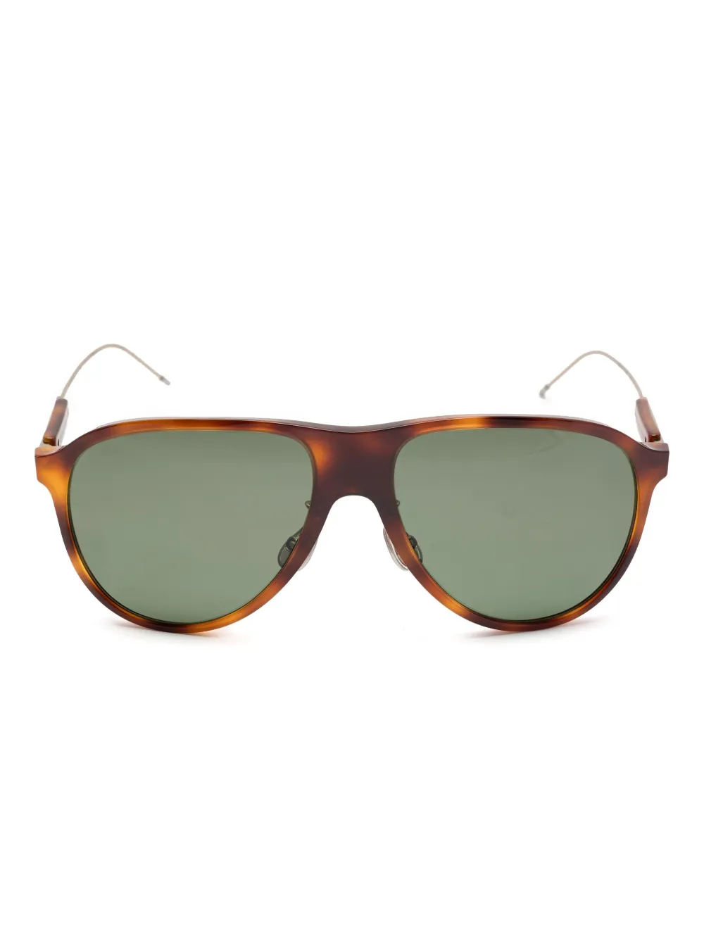 Brunello Cucinelli Sartorial Sunset zonnebril Bruin