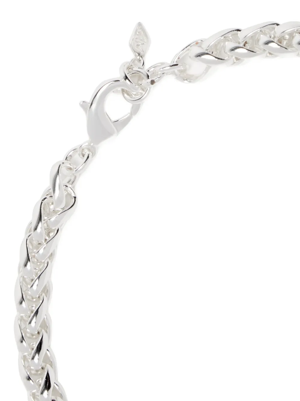 Anni Lu Liquid Silver Silver-plated Chain Necklace In Metallic