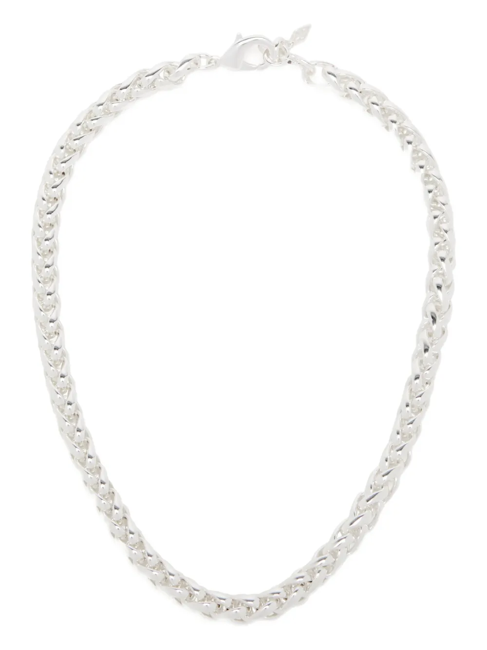 Anni Lu Liquid Silver Silver-plated Chain Necklace In Metallic