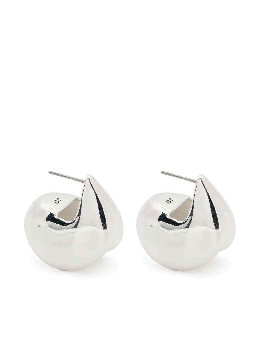 Jenny Bird Nouveaux Puff Earrings In Metallic