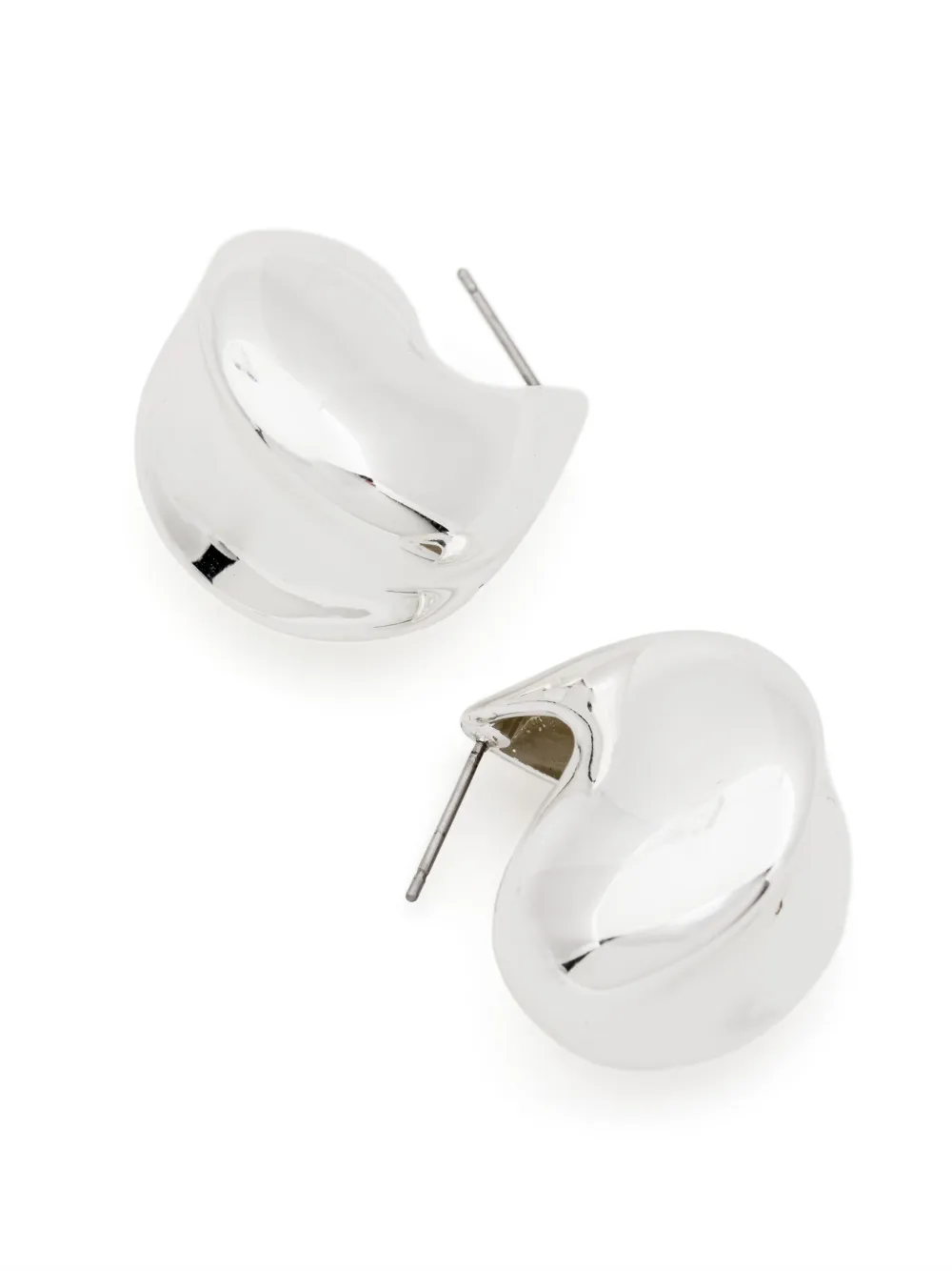Jenny Bird Nouveaux Puff Earrings In Metallic
