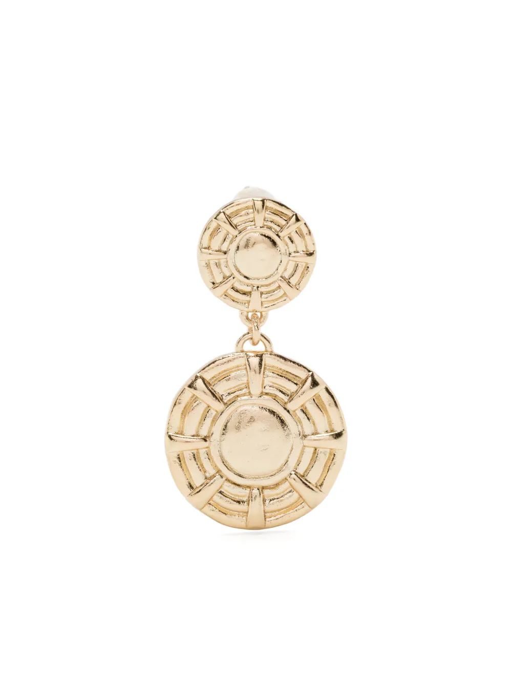 Apollo double drop earrings