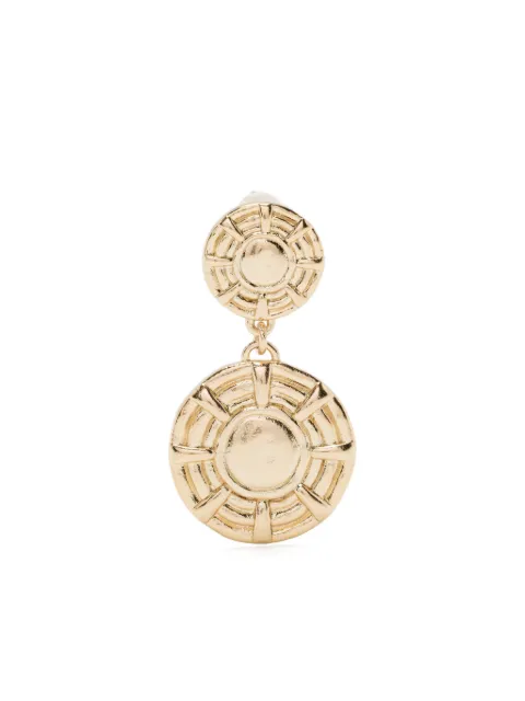 DAISY LONDON Apollo double drop earrings