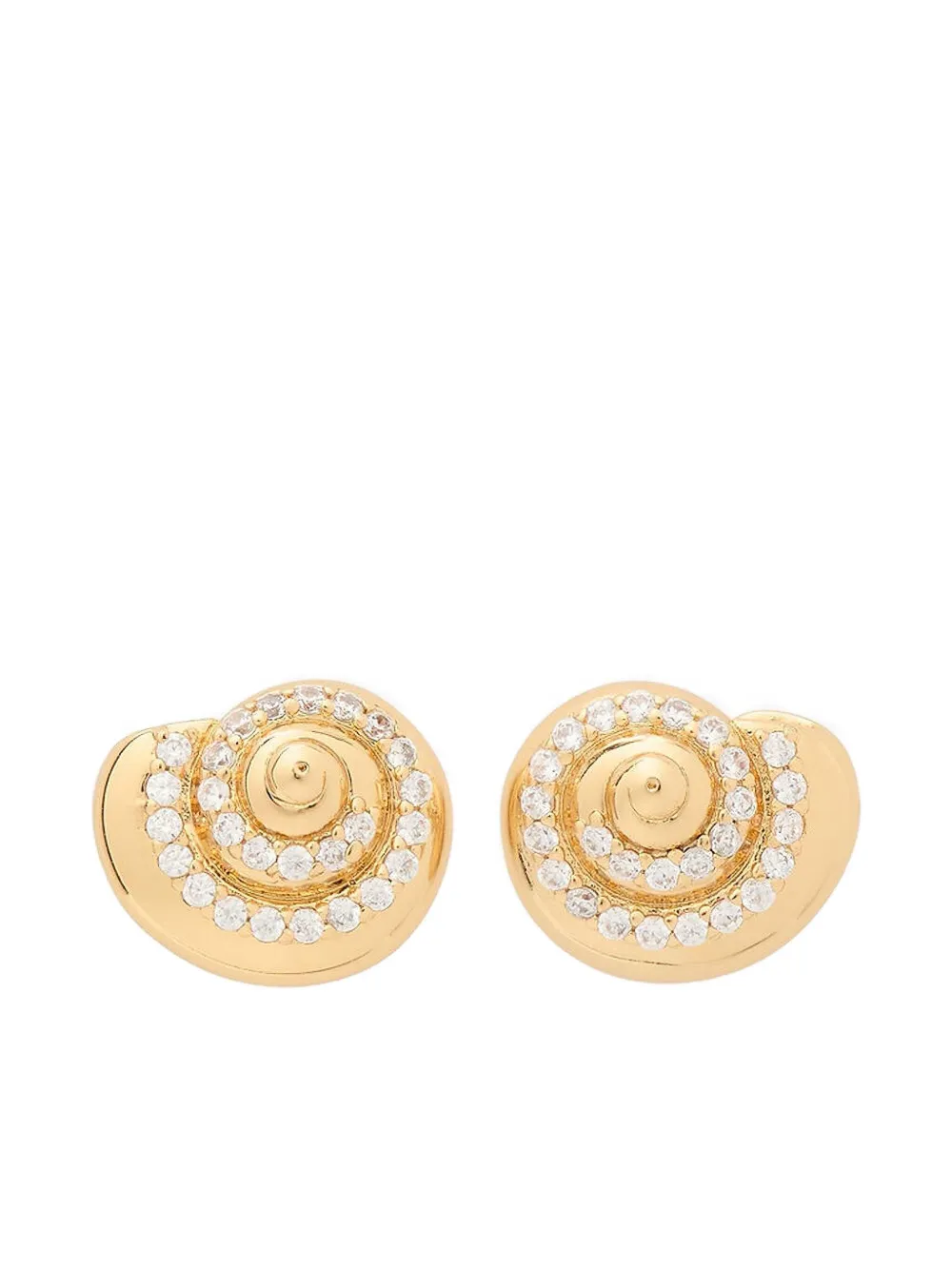 Kate Spade Shell Out of Office ピアス - ゴールドトーン Kate Spade Shell Out of Office ピアス - ゴールドトーン