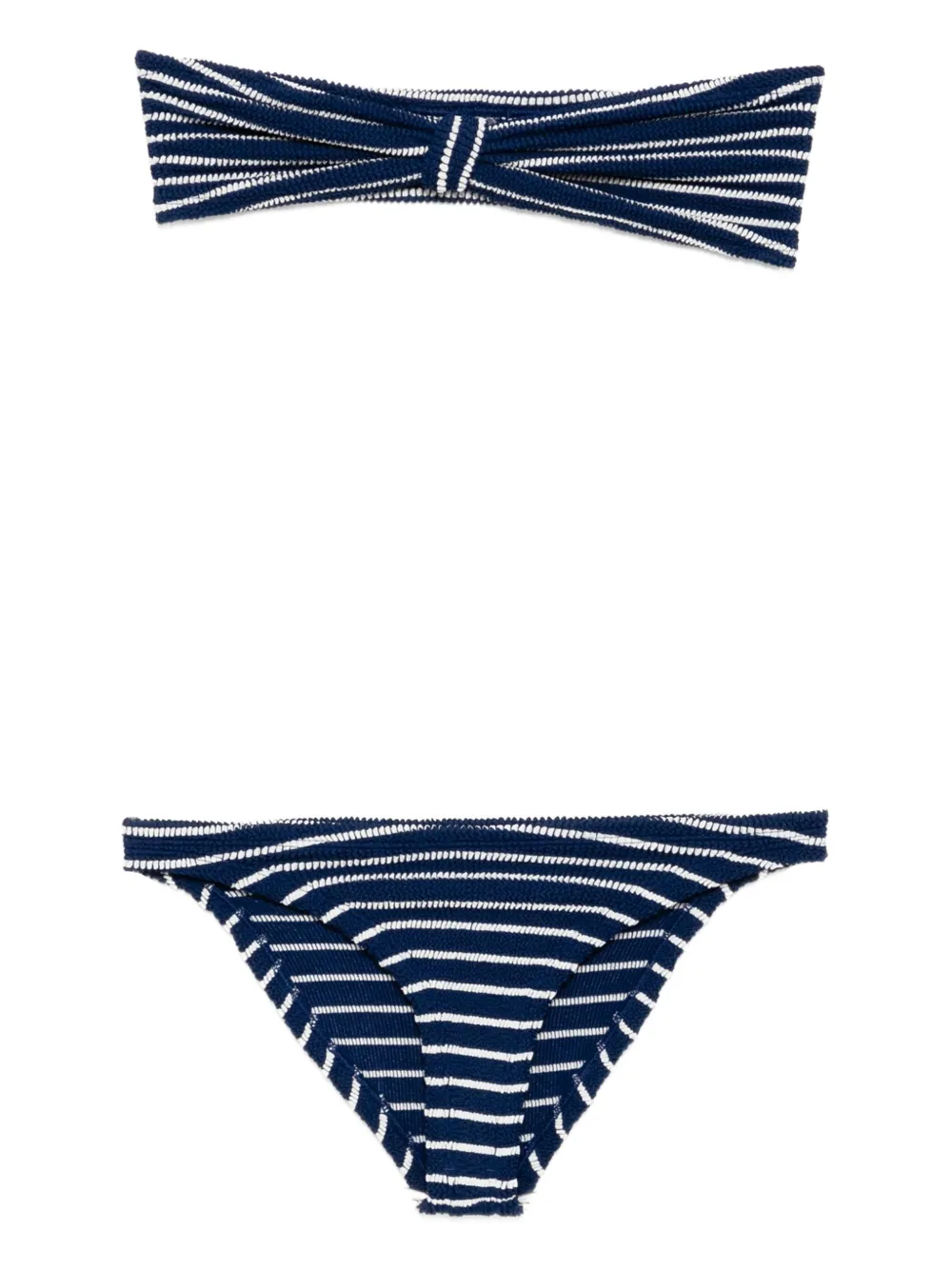 Hunza G Jean bandeau bikini - ブルー Hunza G Jean bandeau bikini - ブルー