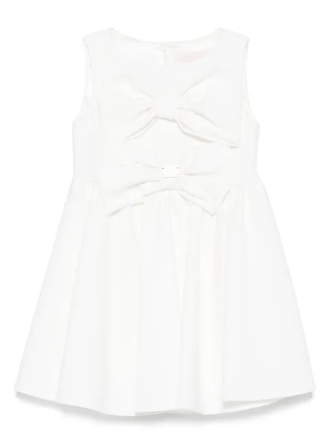 Miss Blumarine bow-embellished dress