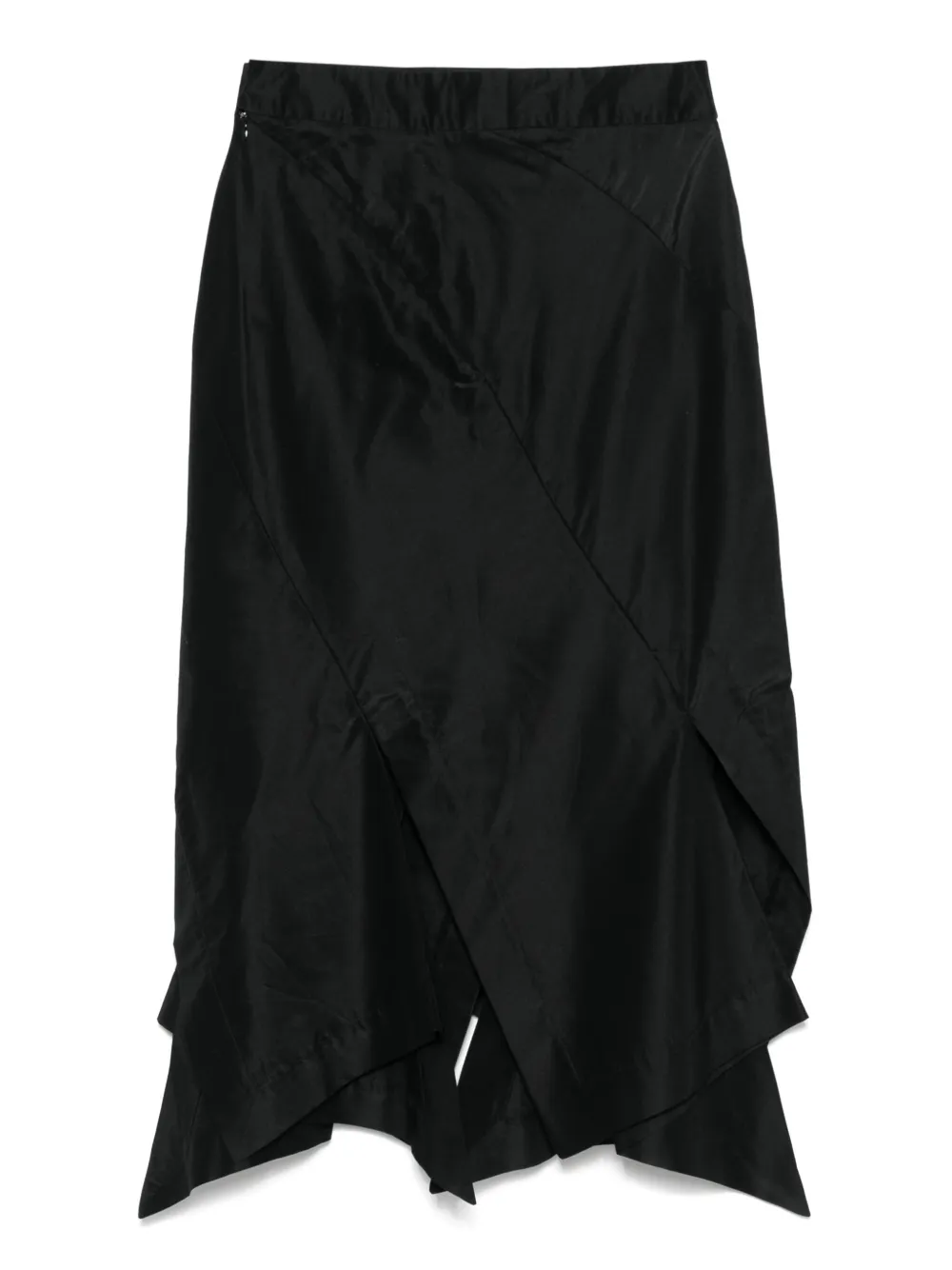 Vivienne Westwood Pre-Owned 2010s asymmetrische midi-rok - Zwart