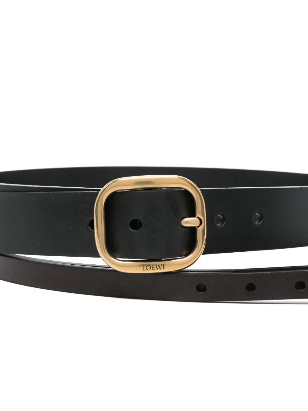 LOEWE Gelaagde riem - Zwart