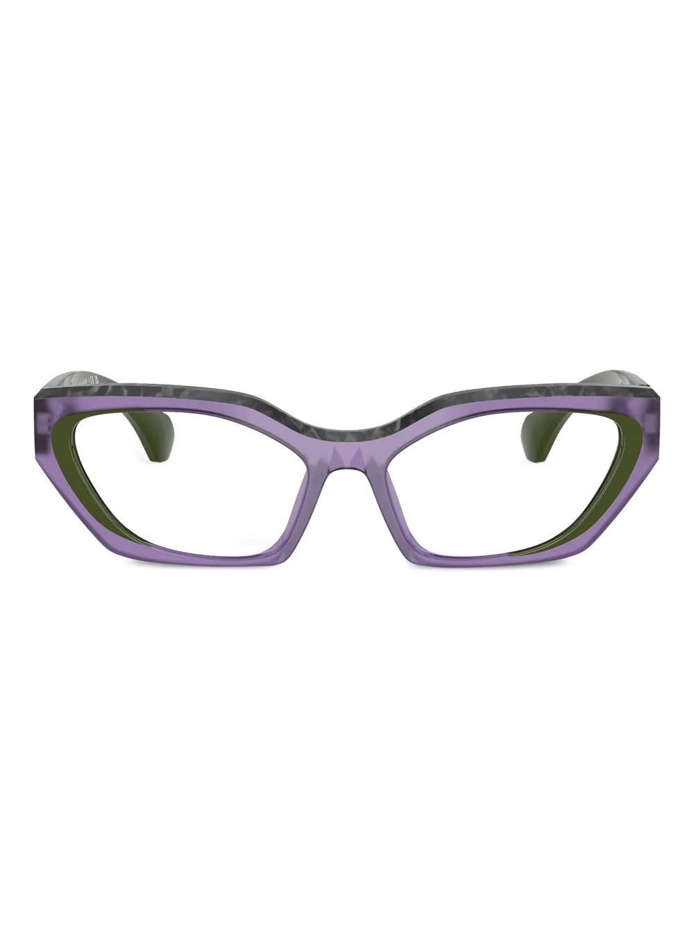 Alain Mikli two-tone cate-eye frames | Purple | Image 1