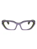 Alain Mikli two-tone cate-eye frames - Purple