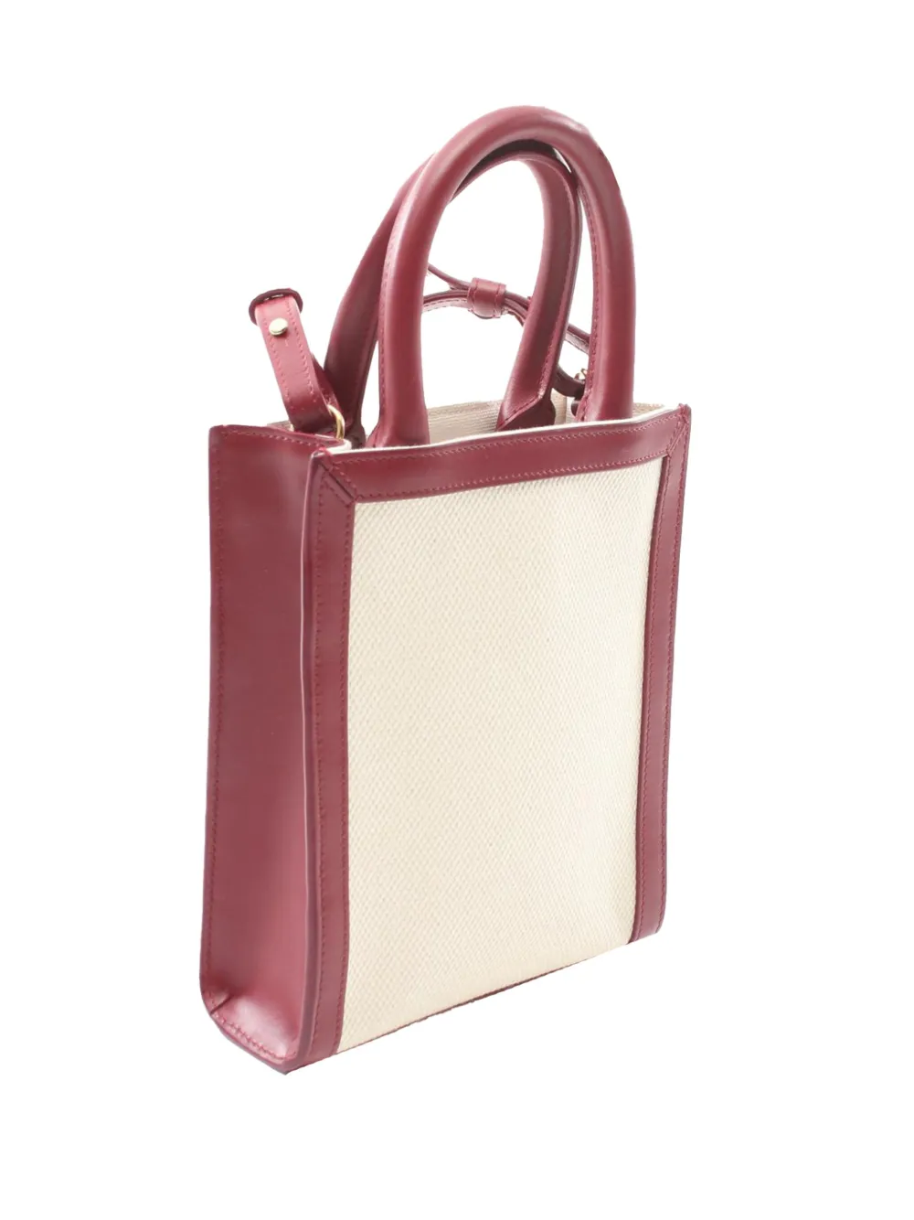 Pre-owned Celine 2020-2024 Mini Canvas Vertical Cabas Satchel