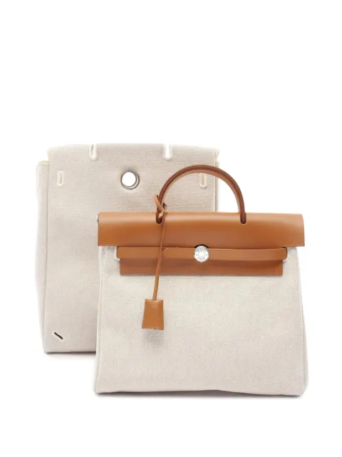 Hermès Pre-Owned 2002 Toile Herbag PM backpack